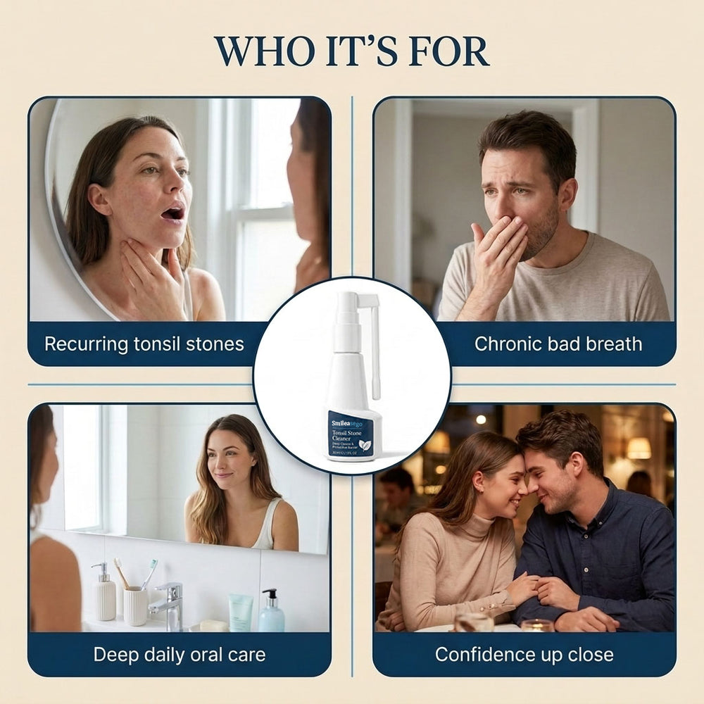 Tonsil Stone Cleaner - Deep Clean & Protective Barrier