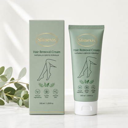 Natural Gentle Hair Removal Cream | For Women & Men, Sensitive Skin