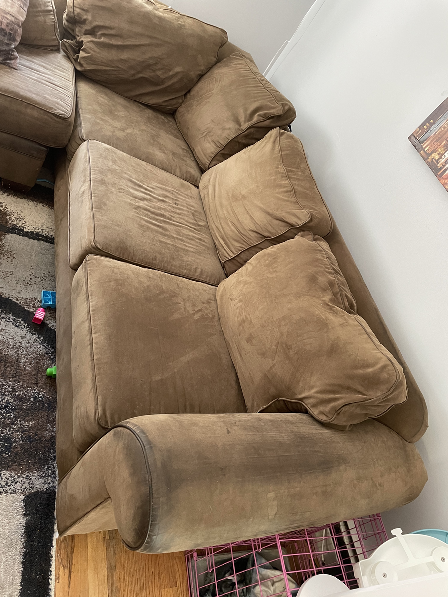Carpet spot cleaning result