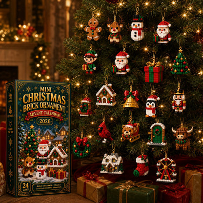 ⏳ Last day to save 49% – 🎄 24-Day Mini Christmas Ornament Advent Calendar