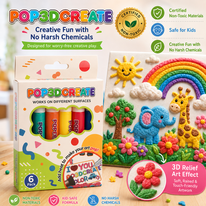 Save 50% by ordering today丨Ave79® 3D Relief Art Pen – Turn Flat Drawings Into Touchable 3D Art