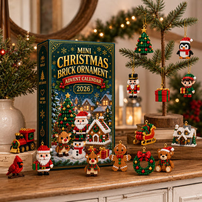 ⏳ Last day to save 49% – 🎄 24-Day Mini Christmas Ornament Advent Calendar